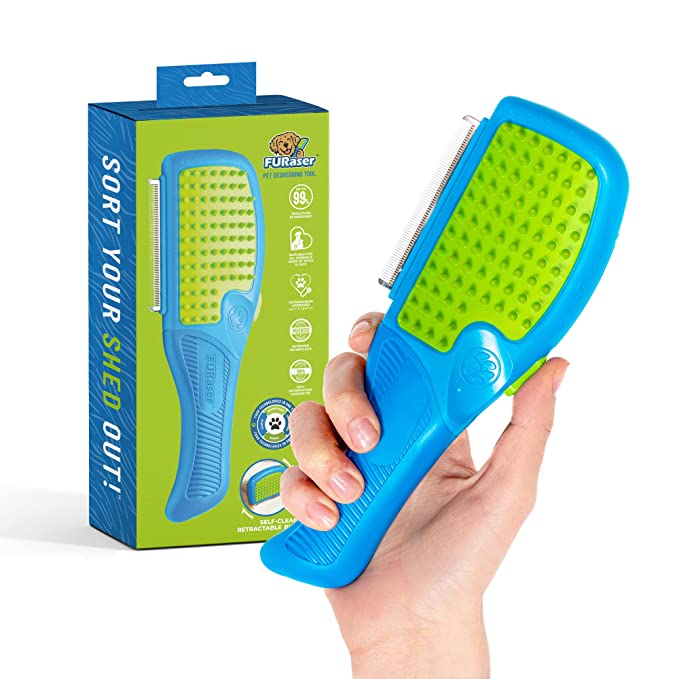 Includes Brush, Comb, Rake, and Deshedding Tool